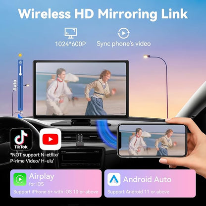 Wireless Carplay Screen for Car, A-pple Carplay Screen for Car - Image 5