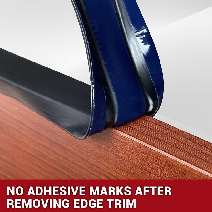Rubber Edge Trim, 1/2" Self Adhesive Flexible U Channel Edge Protecter - Image 4