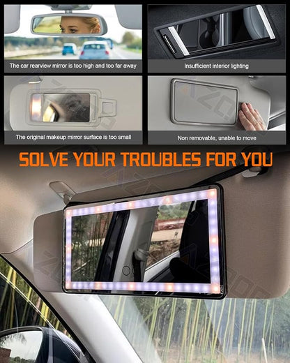 Car Sun Visor Vanity Mirror Compatible - Image 6