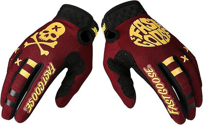Dirt Bike Motorcycle Gloves for Men Women Finger Touchscreen Motorbike Gloves by QUENLOOP
