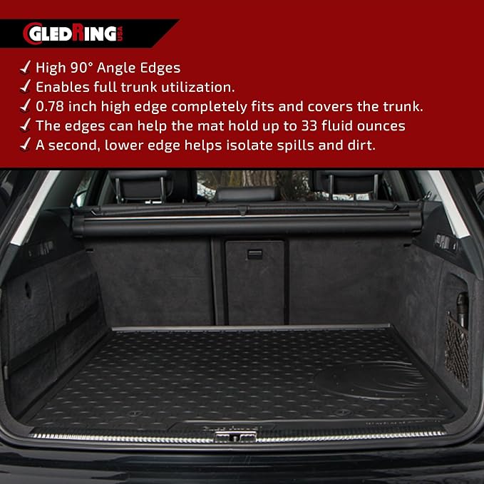 Gledring USA Custom Fit All-Weather Rubber Cargo Liner Mat Compatible - Image 4
