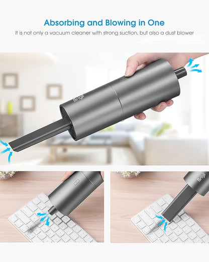 Brigii Mini Vacuum Cleaner, Small Handheld Vacuum Cordless USB Rechargeable - Image 3