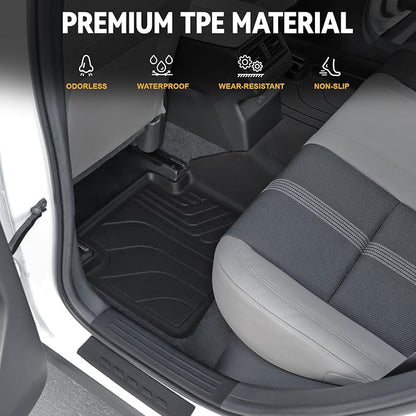 Floor Mats Set for 2023 2024 2025 Mazda CX-50 Gas, Full Coverage All Weather - Image 3