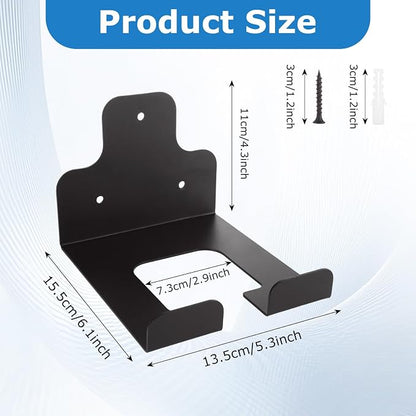 2 Pack Heavy Duty Weed Eater Hanger Wall Mount, Garage Organizer Trimmer Rack - Image 2