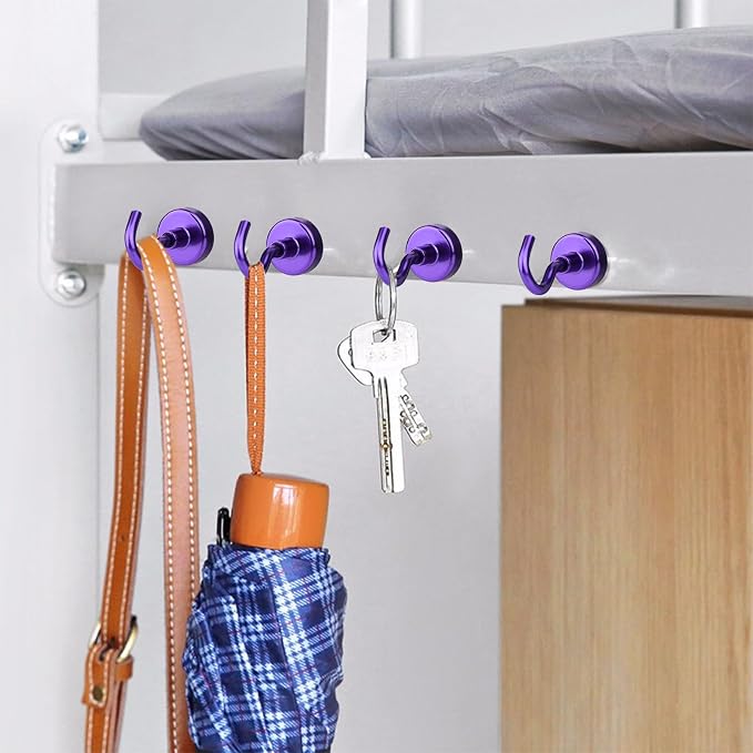 MIKEDE Magnetic Hooks, 80LB Heavy Duty Magnets - Image 7