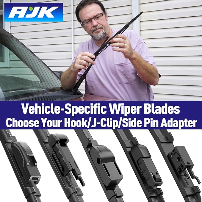 AJK Wiper Blades for Acura RDX 2007 2008 2009 2010 2011 2012 2013 2014 2015 - Image 5