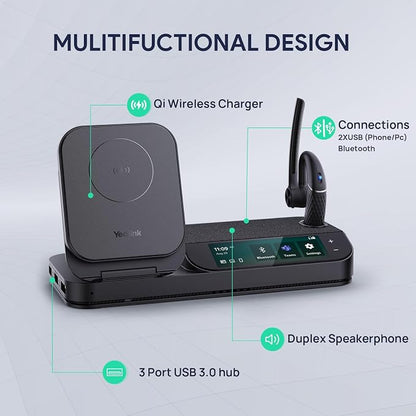 Yealink BH71 Bluetooth Headset Workstation, Office Wireless Headset - Image 5