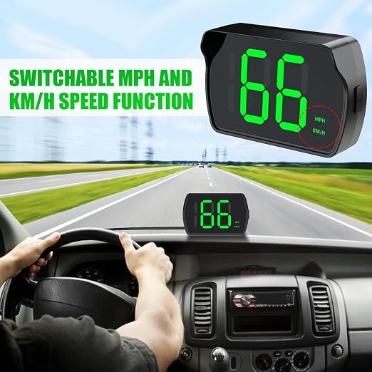 GPS Digital Speedometer for Car MPH, Universal HUD Speed Meter - Image 2