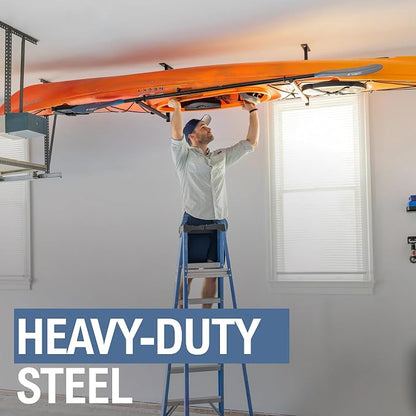 StoreYourBoard Adjustable Kayak Ceiling Rack – Hi Port 2 Garage Ceiling Kayak - Image 3