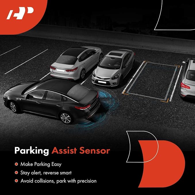 A-Premium 4-PC Reverse Backup Parking Aid Assist Sensor Compatible - Image 7