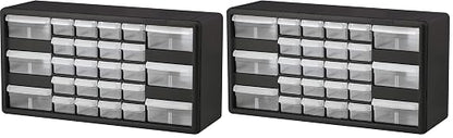 Akro-Mils 26-Drawer Plastic Drawer Storage Cabinet by Akro-Mils