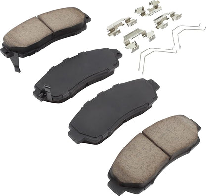 Premium Ceramic Front Brake Pads Compatible - Image 2