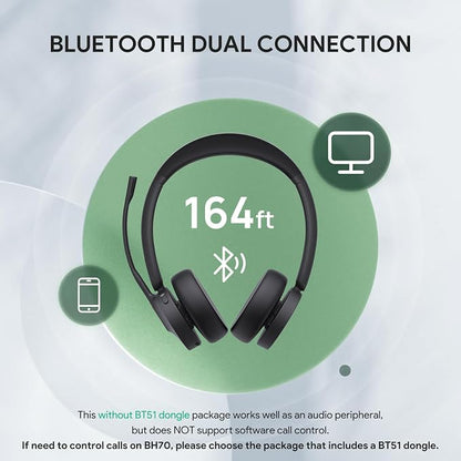 Yealink BH70 UC Wireless Bluetooth Headset - Image 2