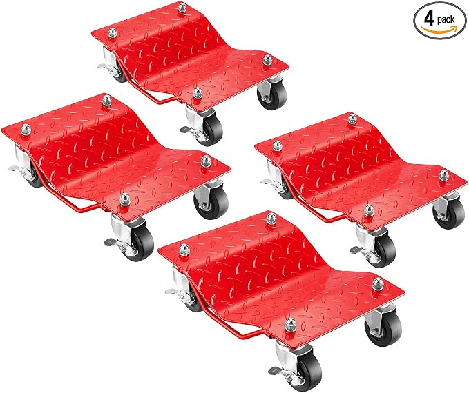Car Wheel Dolly Set of 4 by Stalwart
