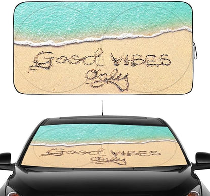 Gven Windshield Sun Shade, Car Front Window Shades Cute Sunshade Windshield by Gven