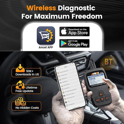 ANCEL AD310BT OBD2 Scanner Bluetooth - Image 3