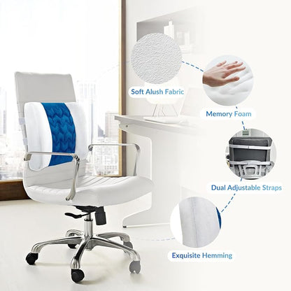 CILI Lumbar Support Pillow for Office Chair, Heated Back Support - Image 9