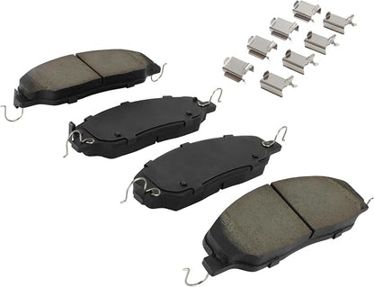 Premium Ceramic Front Brake Pads Compatible - Image 2