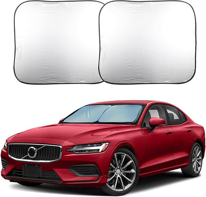 EcoNour Car Windshield Sun Shade Foldable | Front Windshield Shade by EcoNour