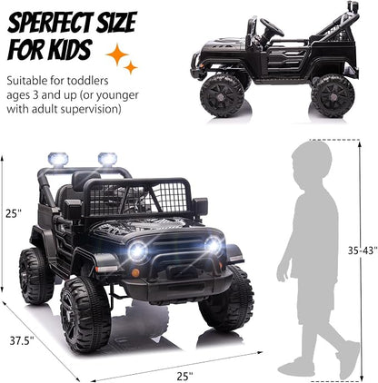 JOYMOR 12V Kids Ride on Truck - Image 2