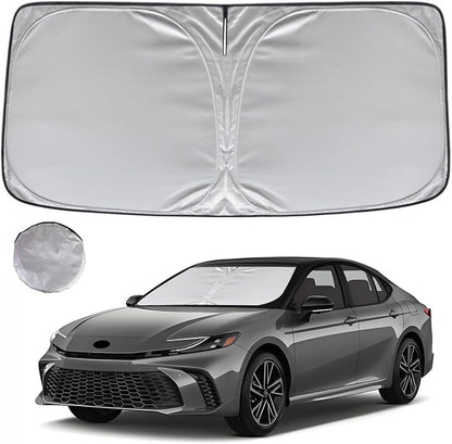KAYZT Windshield Sun Shade for 2025 2026 Toyota Camry LE XLE Hybrid SE XSE by KAYZT