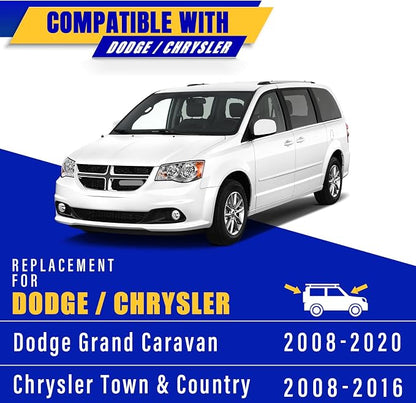 3 wipers Replacement for 2008-2019 2020 Dodge Grand Caravan, Chrysler Town & - Image 5