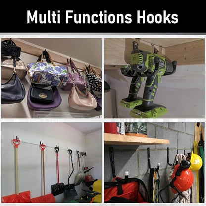 20 Pcs Heavy Duty Garage Storage Utility Hooks, 4.1Inch J Hangers Wall Hooks - Image 2