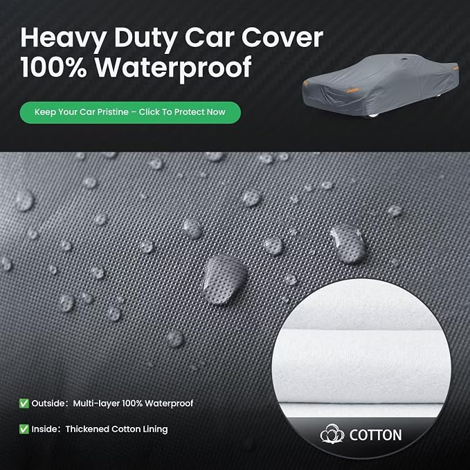Waterproof Plymouth Fury Car Cover - Image 2