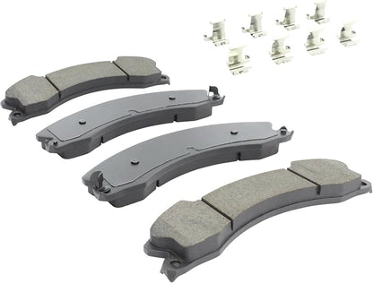 Premium Semi-Metallic Front Brake Pads Replacement - Image 2
