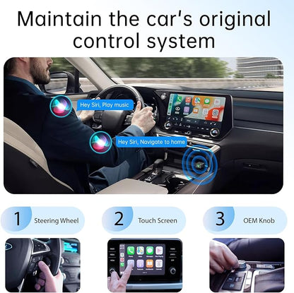 Wireless CarPlay Adapter for iPhone 2025 Upgrade, Ultra-Low Lag, Stable - Image 7
