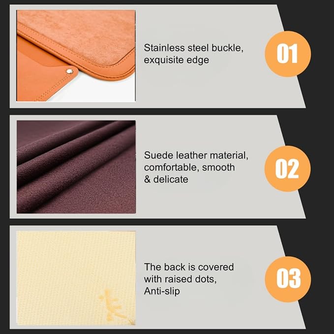 Arm Rest Cover for Car with 2 Storage Bags, Central Console Cover Armrest Pad - Image 3