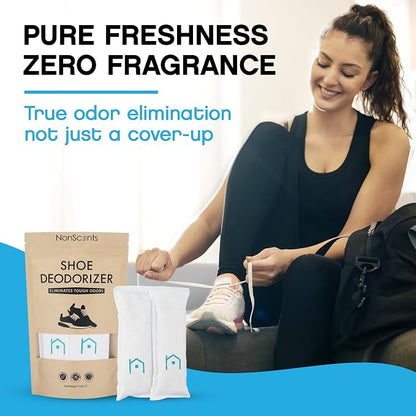 NonScents Shoe Deodorizer 4-Pack - Image 2