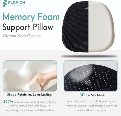 FLORICH Car Seat Cushion and Lumbar Support Pillow - Image 7