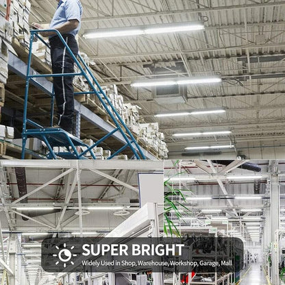 8FT LED Shop Light, Super Bright 120W Shop Lights, 19800LM 5000K 8 Foot Led - Image 4