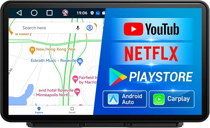 Android Carplay Screen for Car, 7 Inch by Imagebon