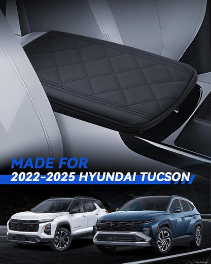 Armrest Cover for Hyundai Tucson 2025 Accessories Center Console Middle Lid Pad - Image 2