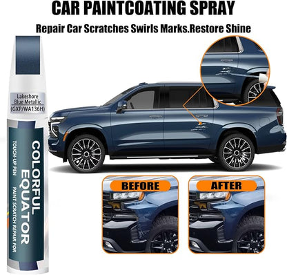 Lakeshore Blue Metallic Touch Up Paint Compatible - Image 3