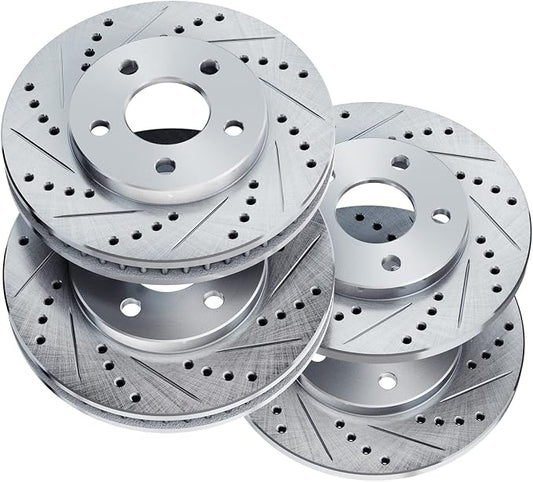 Power Sport Fit 2006-2009 Hyundai, Amanti PowerSport Full Kit Brake Rotors by POWERSPORT