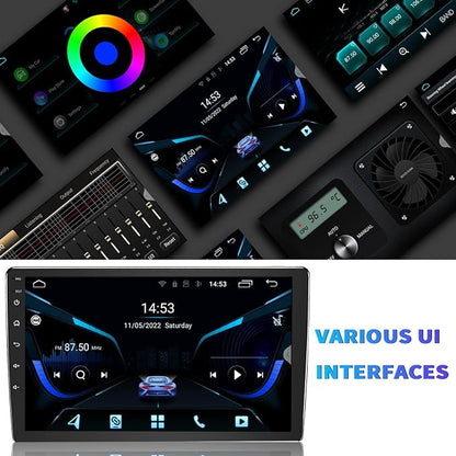 BINIZE Android Double Din 10.1 Inch Touch Screen Bluetooth Car Radio, Radio - Image 7
