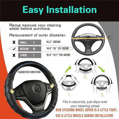 PINCTROT Steering Wheel Cover Great Grip - Image 6