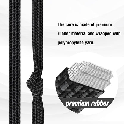 Bungee Cords with Hooks Heavy Duty, Flat Adjustable Bungee Cords with Hooks 80 - Image 5