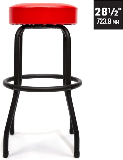 Craftsman Fixed Height Work Shop Stool, 28.5-inches Tall, Rip-Resistant Padded - Image 5