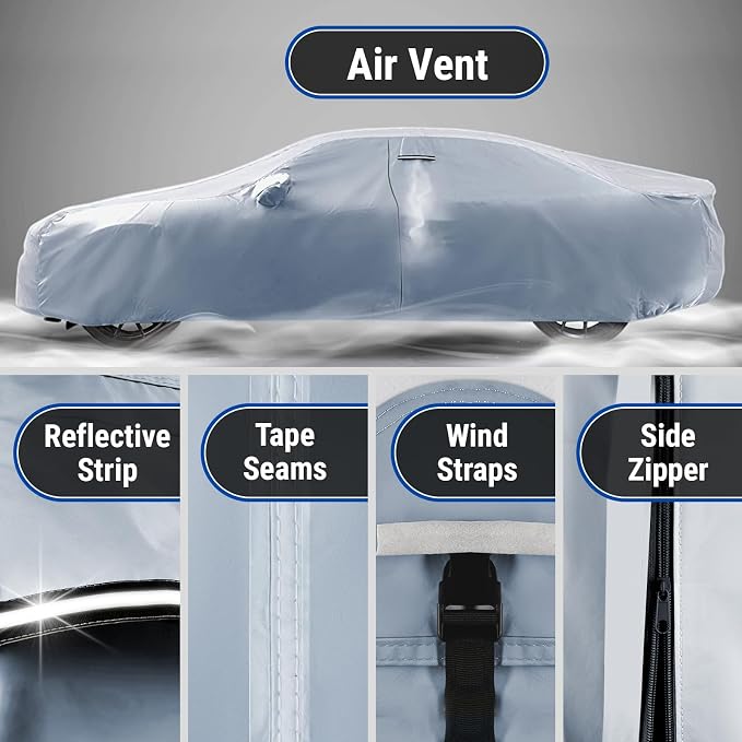 iCarCover Custom Car Cover Compatible - Image 5