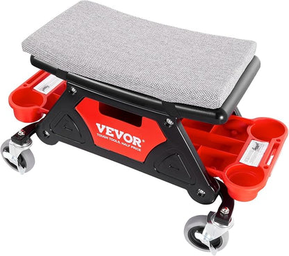 VEVOR Mechanic Stool 300 LBS Capacity Garage Stool Gift - Image 9