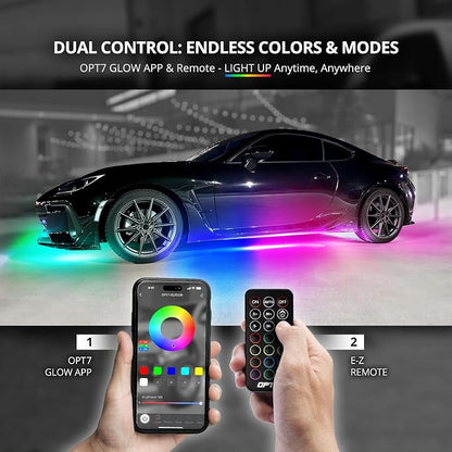 OPT7 Aura DreamColor Underglow Chasing Light Kit - Image 2