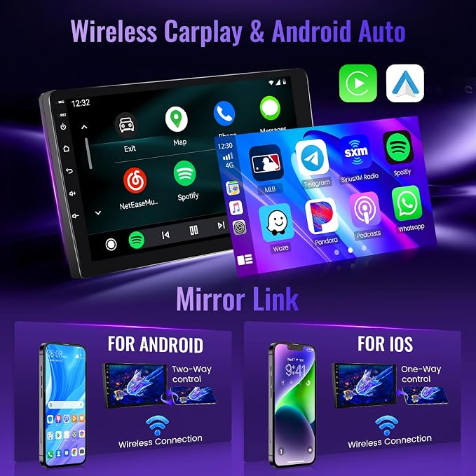Wireless Carplay Car Stereo for Toyota Prius 2010-2015 - Image 5