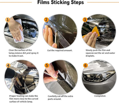 Car Headlight Taillight Tint Film - Image 7