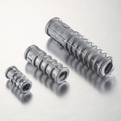 Wensilon 1/4 * 1 Lag Shield Anchor Long Zinc Alloy Bolts Concrete Anchors - Image 2
