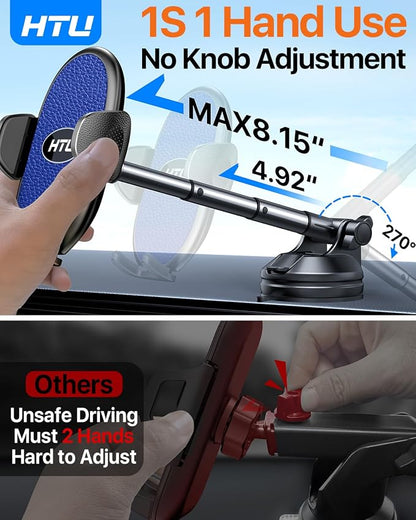 HTU 【Military-Grade Suction】 2025 Cell Phone Holder - Image 3