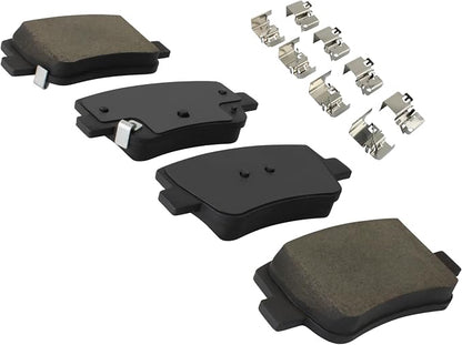 Premium Ceramic Rear Brake Pads Compatible - Image 2